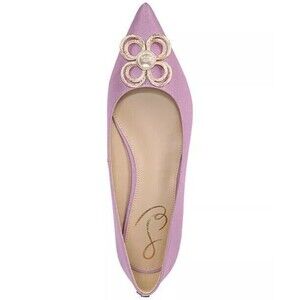 Sam Edelman Wanda Tour Pointed Toe Flat Color Lilac Haze Sz 6 New in box $150